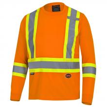 Pioneer V1051250-M - Bird's-Eye Long-Sleeved Safety Shirts