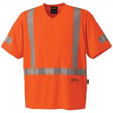 Pioneer V1052150-2XL - CoolPass® Hi-Vis Safety T-Shirts fabric