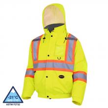 Pioneer V1150260-XL - Waterproof Winter Quilted Safety Bombers - 300D Polyurethane Coated Oxford Polyester