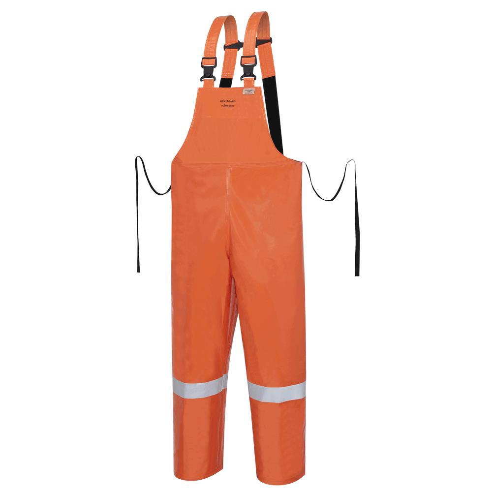 Utili-Gard® FR/Arc Rated Bib Pants - PVC Coated Nomex®/Kevlar®