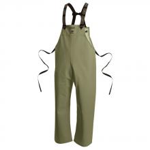 Ranpro V3246640-2XL - Snapper® Waterproof Bib Pants - PVC Coated Polyester/Cotton - Green - 2XL