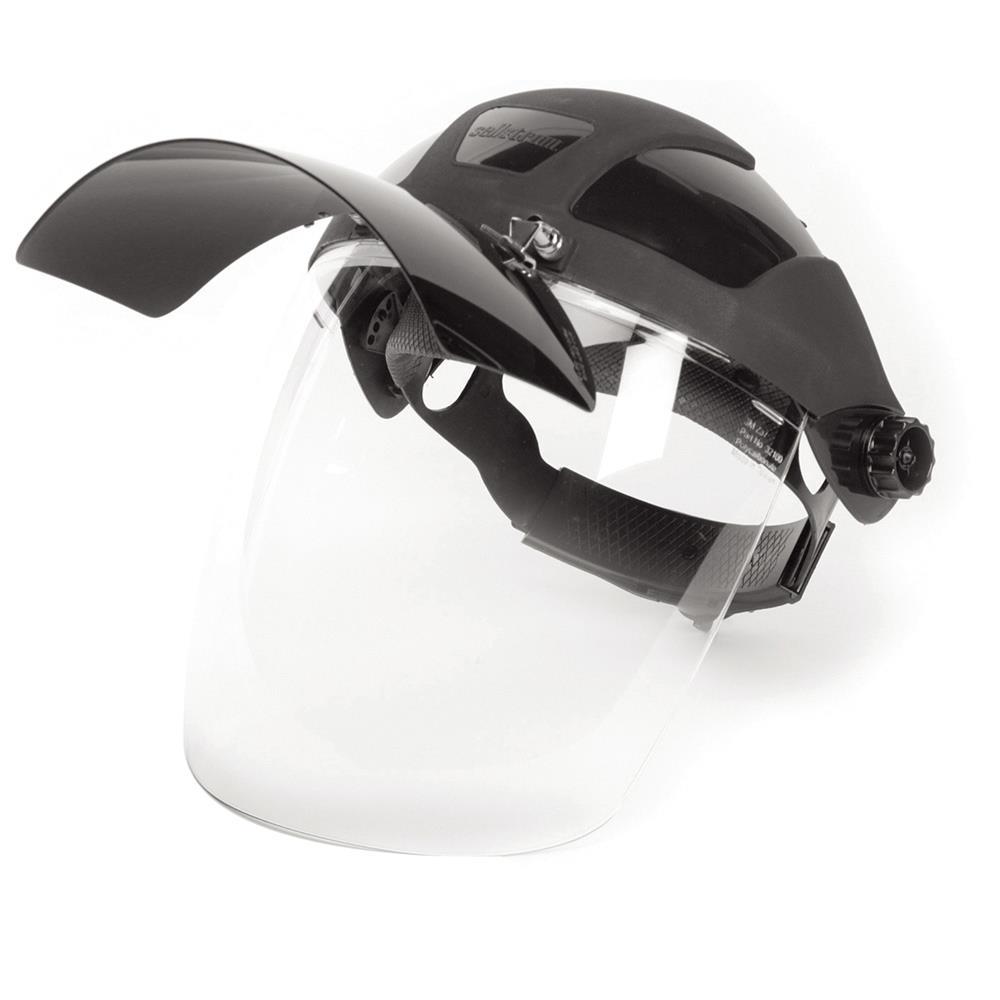 DP4 Series - Polycarbonate Face Shields - Flip-up IR Visor