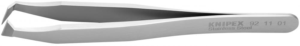 4 1/2" Stainless Steel Cutting Tweezers-135°Angled