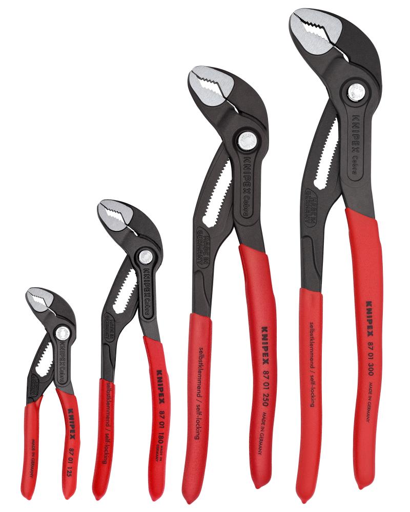 4 Pc Cobra® Pliers Set