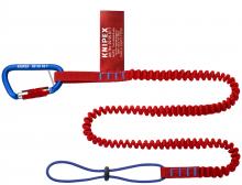 Knipex Tools 00 50 05 T BKA - 38" Tool Tethering Lanyard with Captive Eye Carabiner