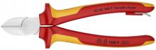 Knipex Tools 70 06 180 T - 7 1/4" Diagonal Cutters-1000V Insulated-Tethered Attachment