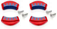 Knipex Tools 81 19 250 V02 - 2 Pairs of Dual Component Plastic Jaws for 81 11 250