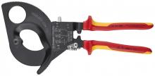 Knipex Tools 95 36 280 SBA - 11" Ratcheting Cable Cutters-1000V Insulated