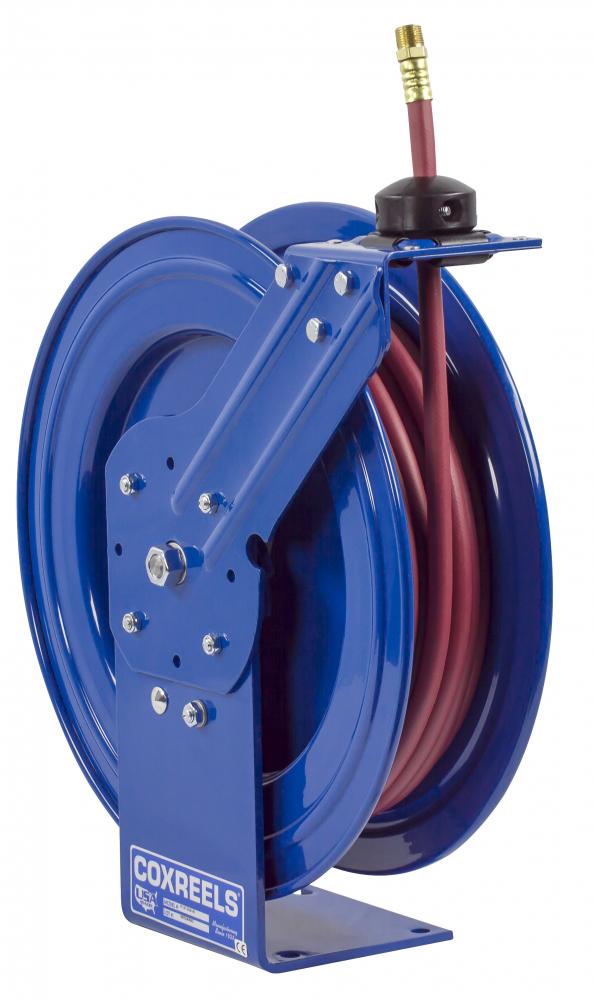 Spring Driven Aluminum Hose Reel 1/4inx50ft 300PSI