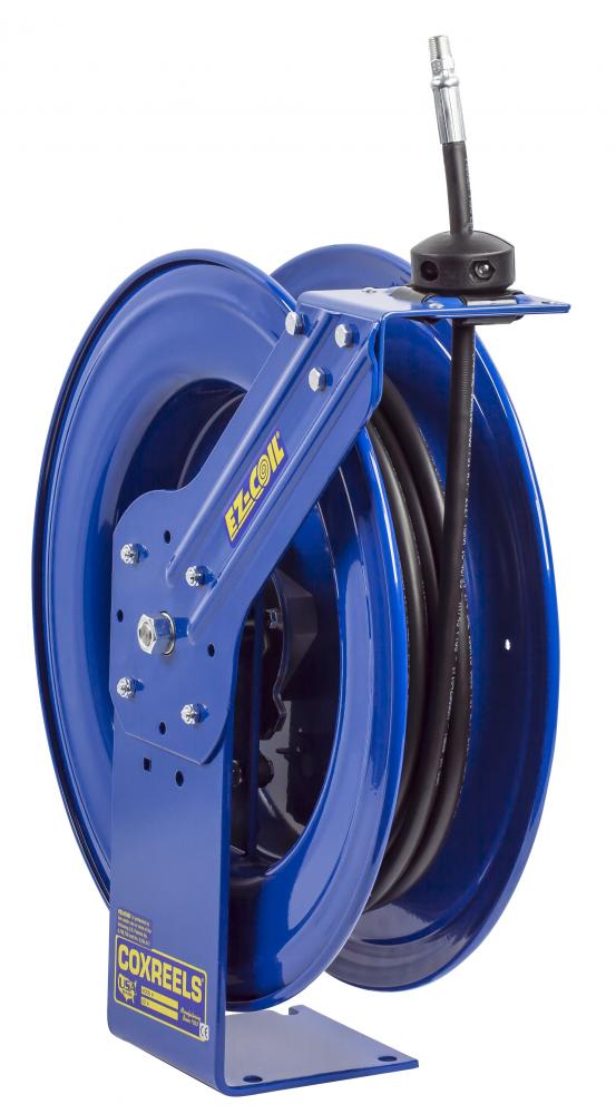 Safety System Heavy Duty Spring Driven Hose Reel 1/4inx50ft